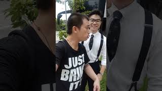 Chinese Male Fans Approach'The Final Boss'Kurt Tay Take Photos On 30 March 2025(Sunday)