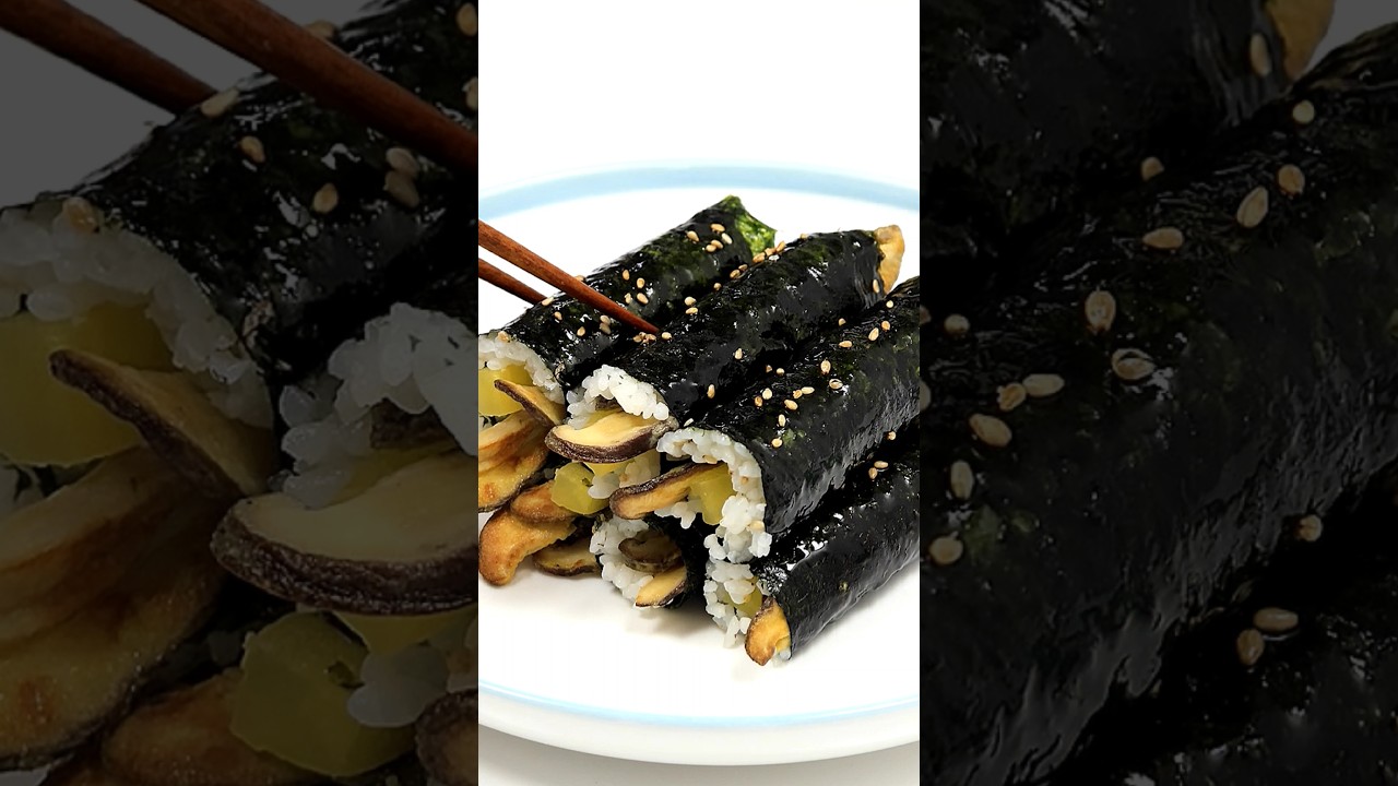 배불리 먹어도 뱃살 걱정 없는 맛보장 김밥! — Huttak Recipe 레시피 썸네일