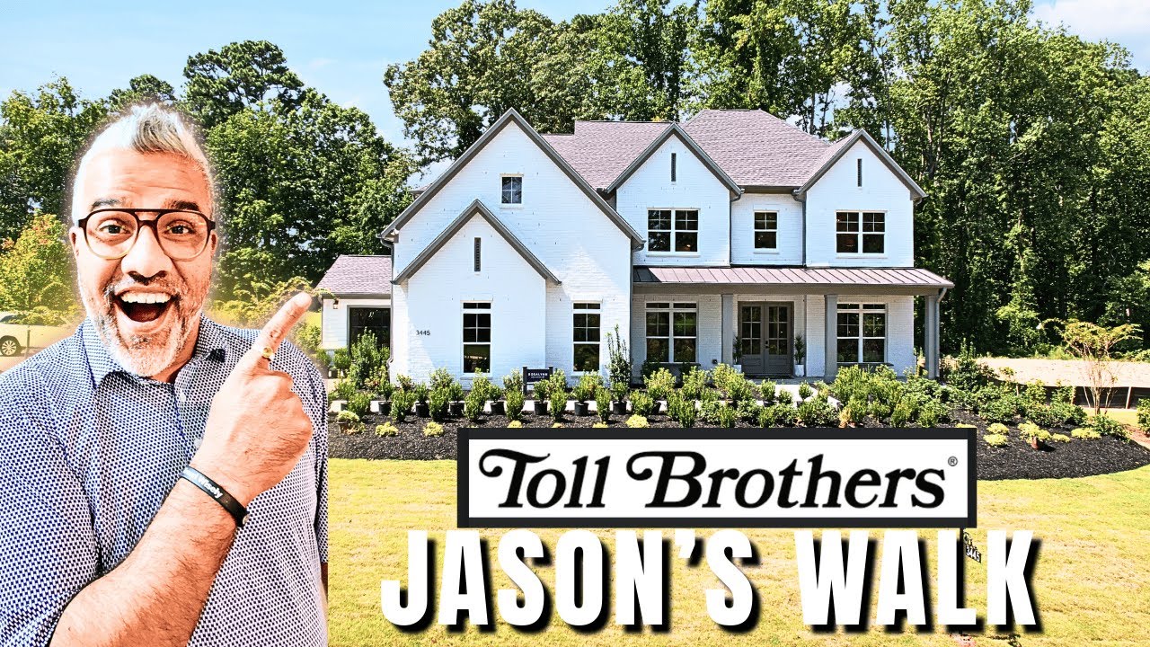 Toll Brothers JUST Opened a STUNNING New Model Home in Cumming Ga!