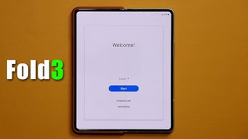Setting up my NEW Samsung Galaxy Z FOLD 3 for the First Time - Walkthrough and Tips