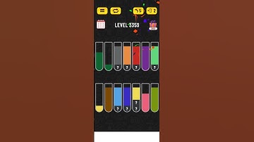 Water sort puzzle - Level 3359 #puzzle #games #watersortpuzzle #level #level3359 #gaming #gameplay