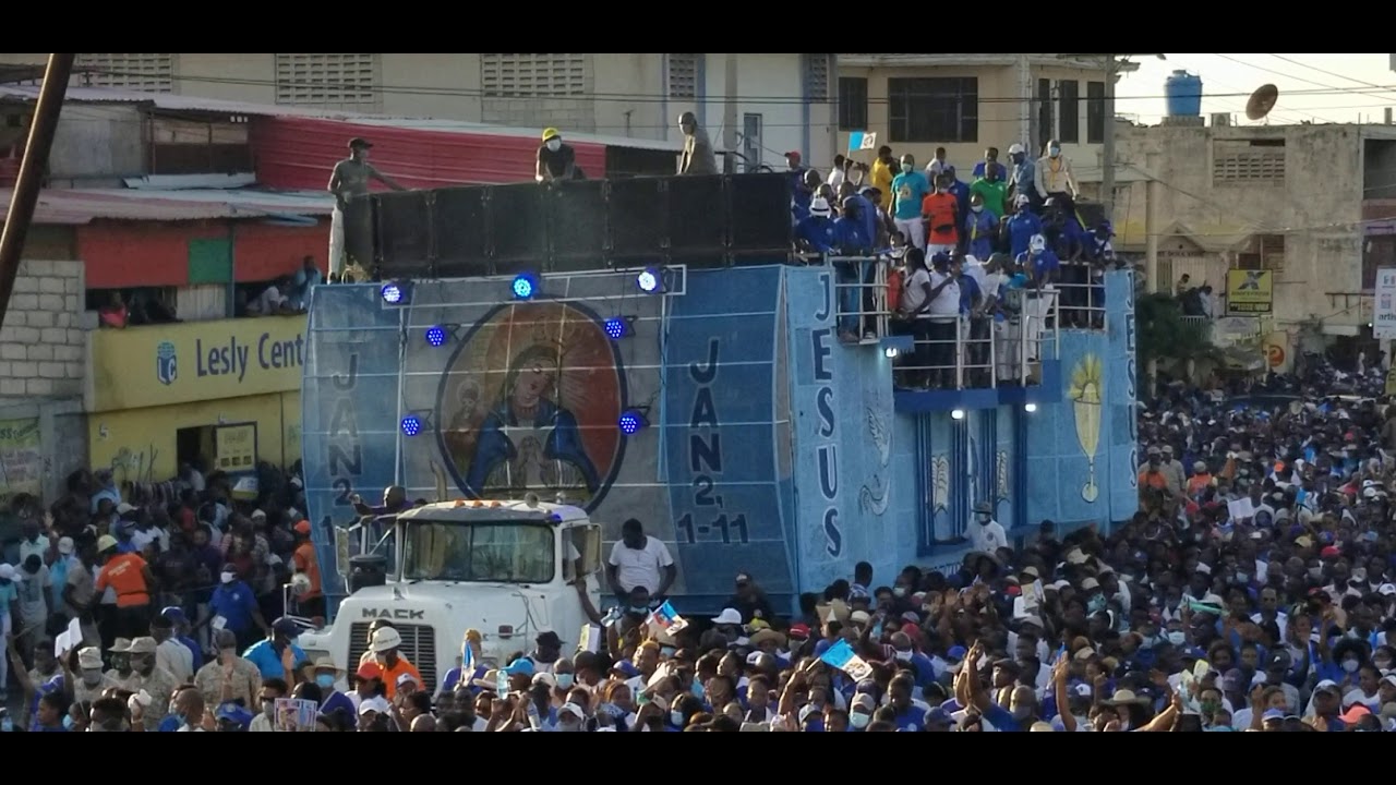 Procession Paroisse Notre Dame d'Altagrace 21 janvier 2021 - Delmas (Partie 4)
