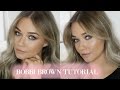 In Depth BOBBI BROWN Makeup Tutorial | Perfect Natural Skin & Bronze Eyes | Michelle Crossan