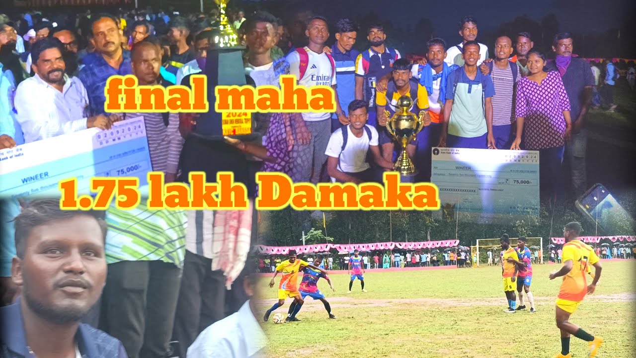 FINAL MAHA BANSDA FOOTBALL TOURNAMENT 2024