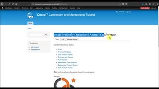 Lesson 18 - 2018 Drupal 7 Registration Platform - Meal Product Display and Shirt Product Display Profile