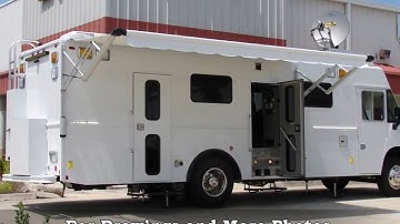 EVI custom 24-Ft. Walk-In Step Van Mobile Command Unit