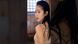 Asian Beauty After Bath
