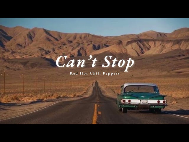 Vietsub | Can't Stop - Red Hot Chili Peppers | Lyrics Video class=