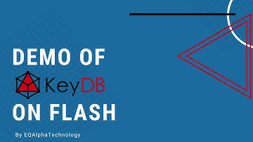 Simple Demo of KeyDB on Flash in under 7 minutes (Drop in Redis Alternative)