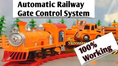 Automatic Railway Gate Control System Using Arduino || 100% Working