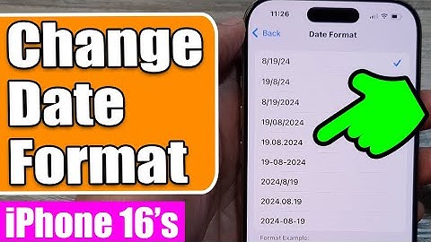 iPhone 16/16 Pro Max: How to Change the Date Format