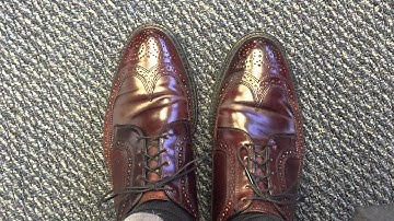 Allen Edmonds Shell Cordovan Macneil at 4 years old review