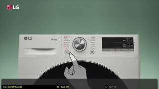 [Front Load Washer] How to Turn the Sound On or Off Resimi