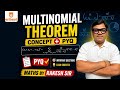 MULTINOMIAL THEOREM | COMPLETE TOPIC WITH PYQ | BY RAKESH SIR