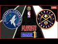TIMBERWOLVES vs NUGGETS | NBA PLAYOFFS 2026 | GAME 1 | APRIL 2026 | Full Game Highlights | NBA 2K26