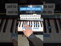 Look into my eyes✨ #easy #piano #pianolessons #pianotutorial