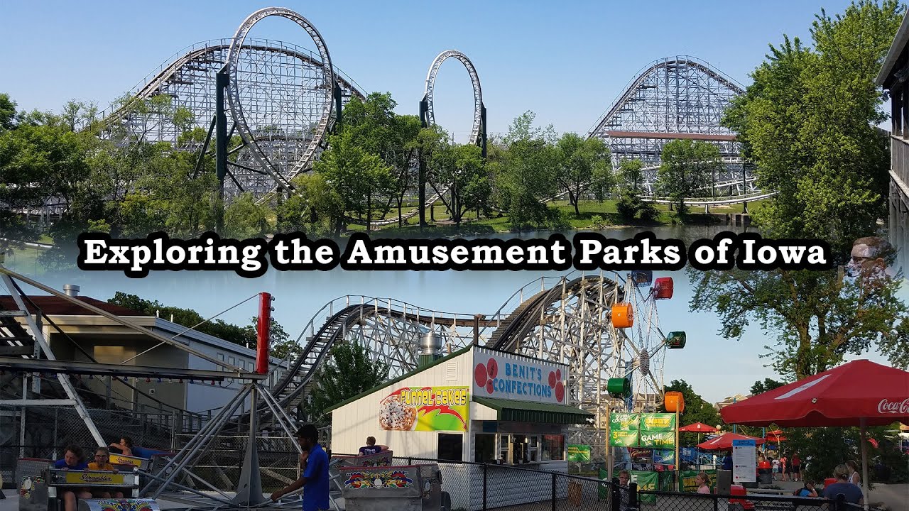 Exploring Iowa's Amusement Parks, Adventureland & Arnolds Park YouTube