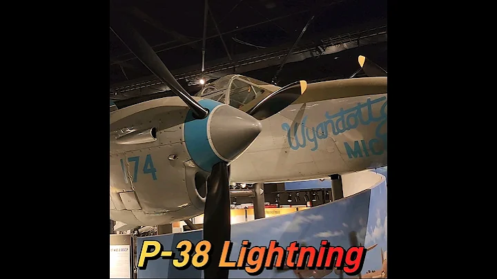 Is the P-38 Lightning the Most Beautiful WW2 Fighter? #aviation #military #shorts