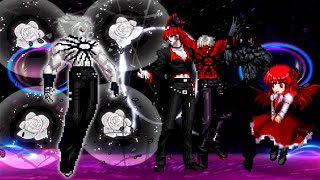 [KOF Mugen} Black White Rose VS Devil Team