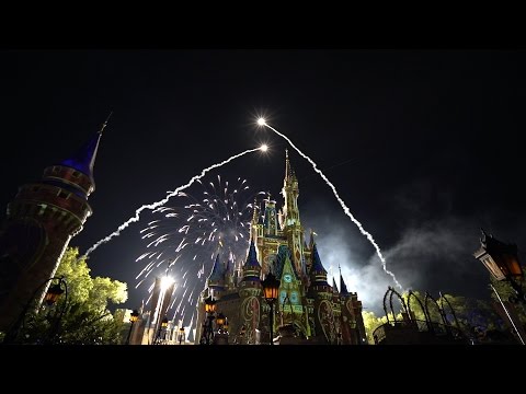 ALL NEW Happily Ever After Fireworks Show At Disney's Magic Kingdom 2017