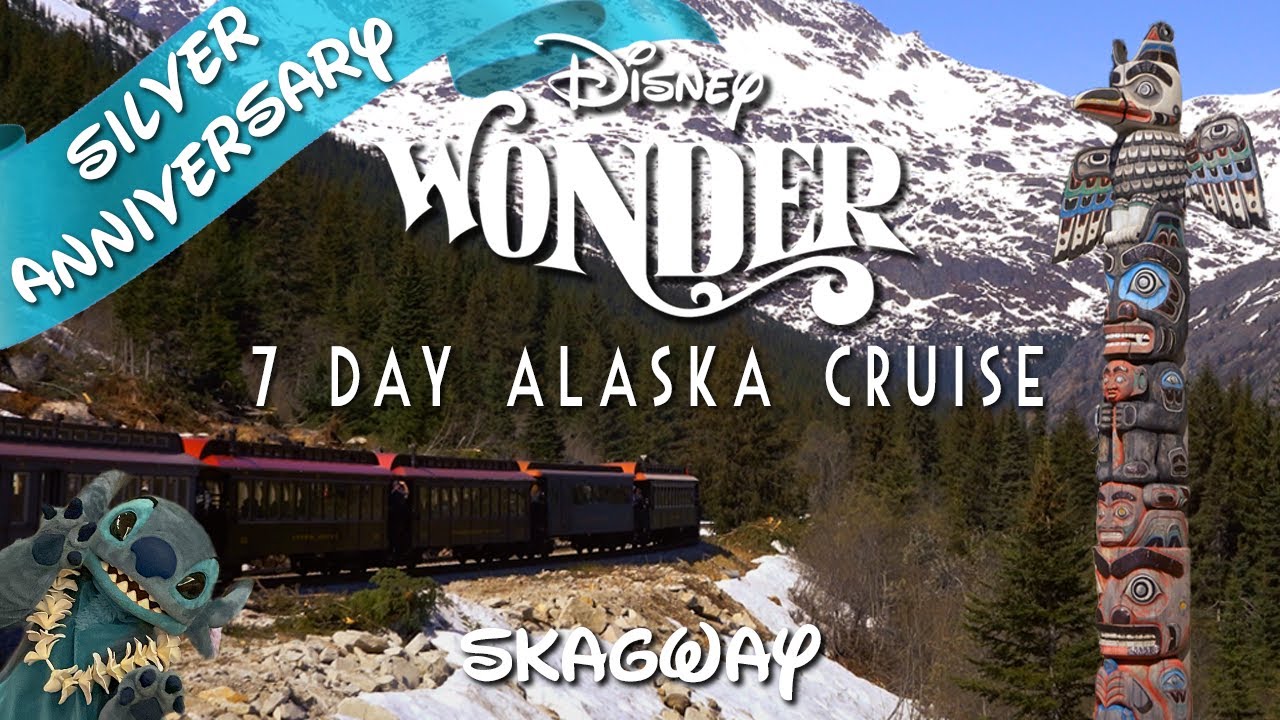 Best Lazy Sightseeing | White Pass Railway Skagway | Disney Cruise Alaska | Silent Vlog