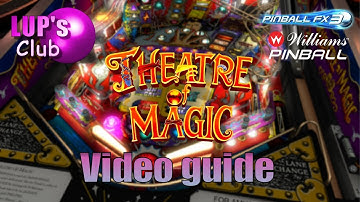 Pinball FX3 🔴 Williams Pinball: Theatre of Magic ► Video Guide
