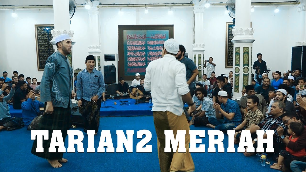 Joget Gambus sangat meriah. habib bidin pun turun