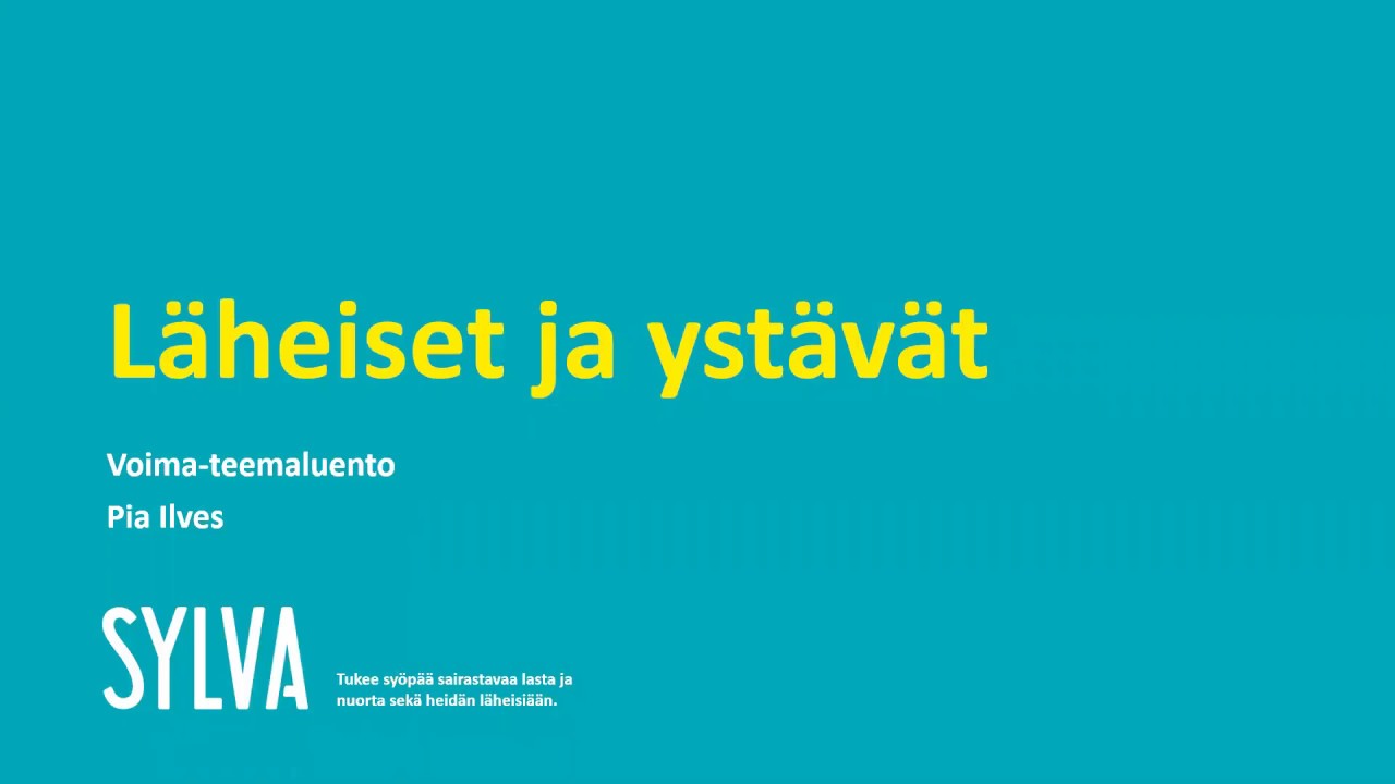 Luento: Läheiset ja ystävät