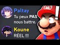 Ces 2 youtubeurs mont dfis sur mario party  ft paltay et koune