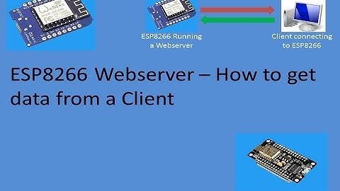 Tech Note 022 - ESP8266 Webserver How to get data from a Client