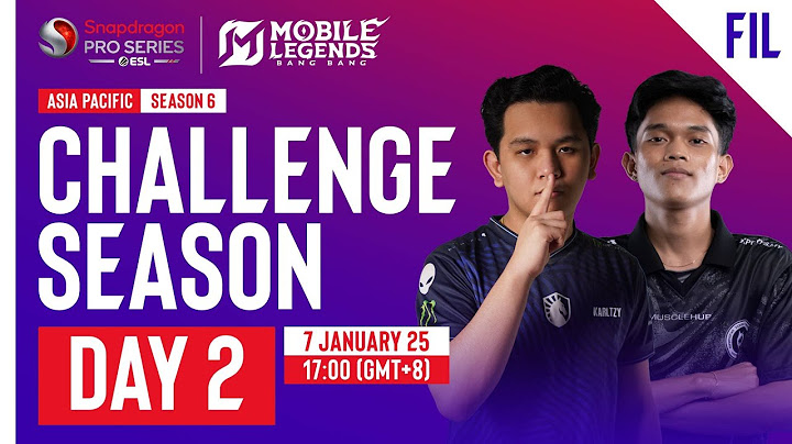 🔴 [FIL] AP Mobile Legends: Bang Bang | Snapdragon Mobile Challenge Season | Season 6 | Day 2