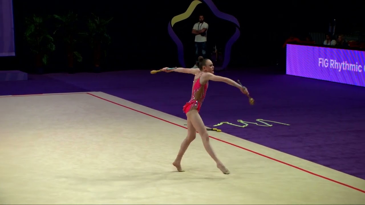 FOTEVOVA Valerie (CZE) - 2023 Rhythmic Junior Worlds Qualifications CL Individual