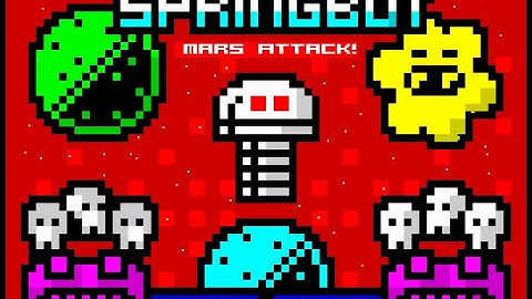 Canal Homebrew: Springbot Mars Attack! (Andy Farell) Spectrum