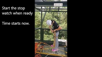 Set up fixed abseil system within 5 minutes