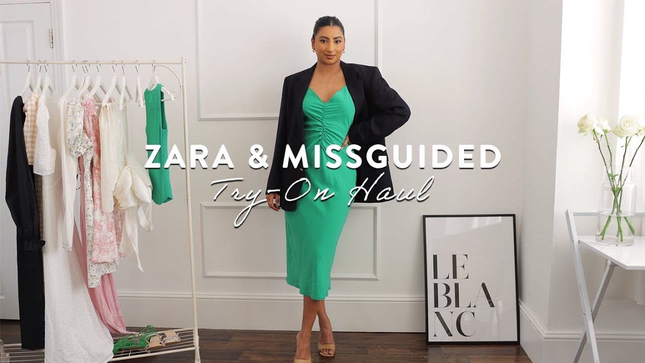 ZARA & MISSGUIDED SUMMER TRY-ON HAUL | NOORIE ANA