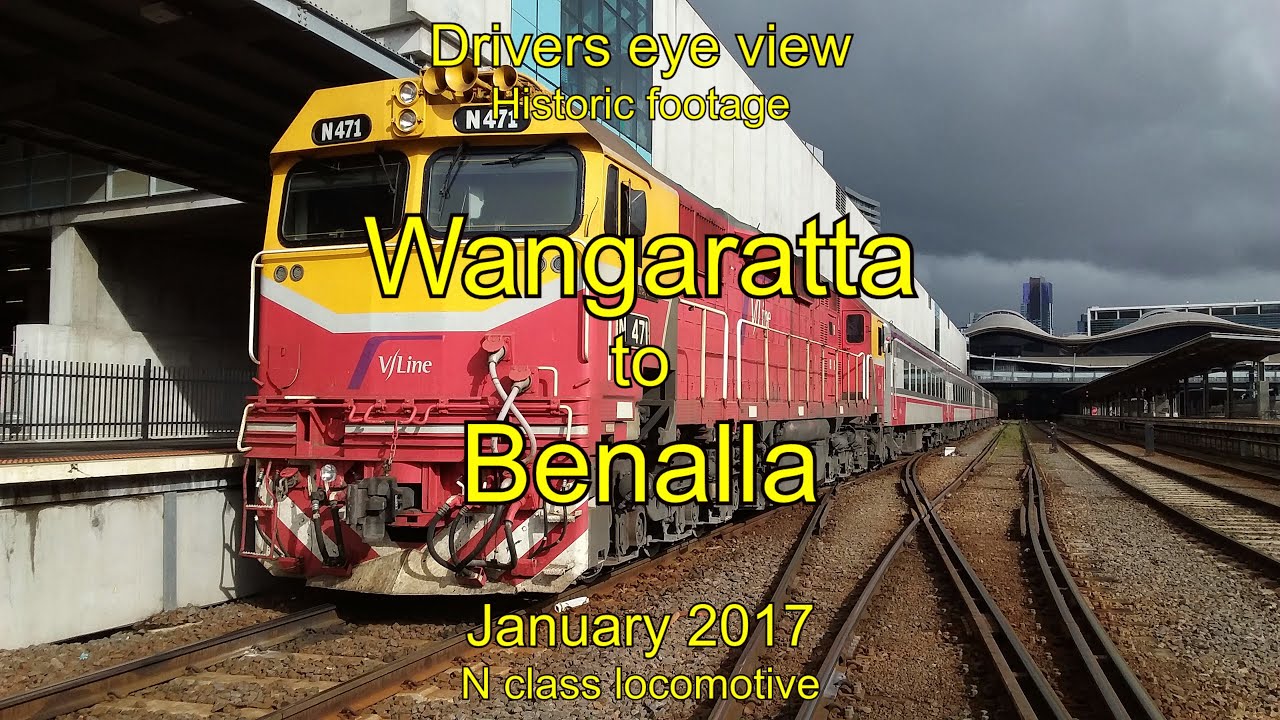 Drivers eye view, Wangaratta to Benalla, Jan 2017