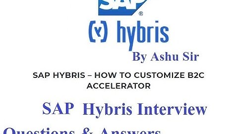 SAP Hybris based on java  interview Questions&  Answers | SAP | Hybris |Live Studies| by Ashu sir