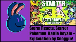 POOR SAMUROTT! Storm Reacts: Starter Pokemon Battle Royale 💥 Collab With @Gnoggin @TerminalMontage