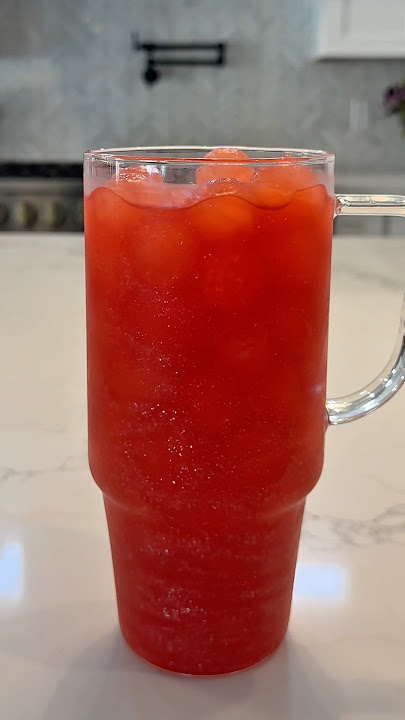 Cherry Red Water ♥️🍒 #loadedwater #cherry #water #asmr #restock #drinks #drink #viral #shorts #fyp