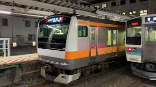 JR八王子駅を入線.発車する列車パート4。