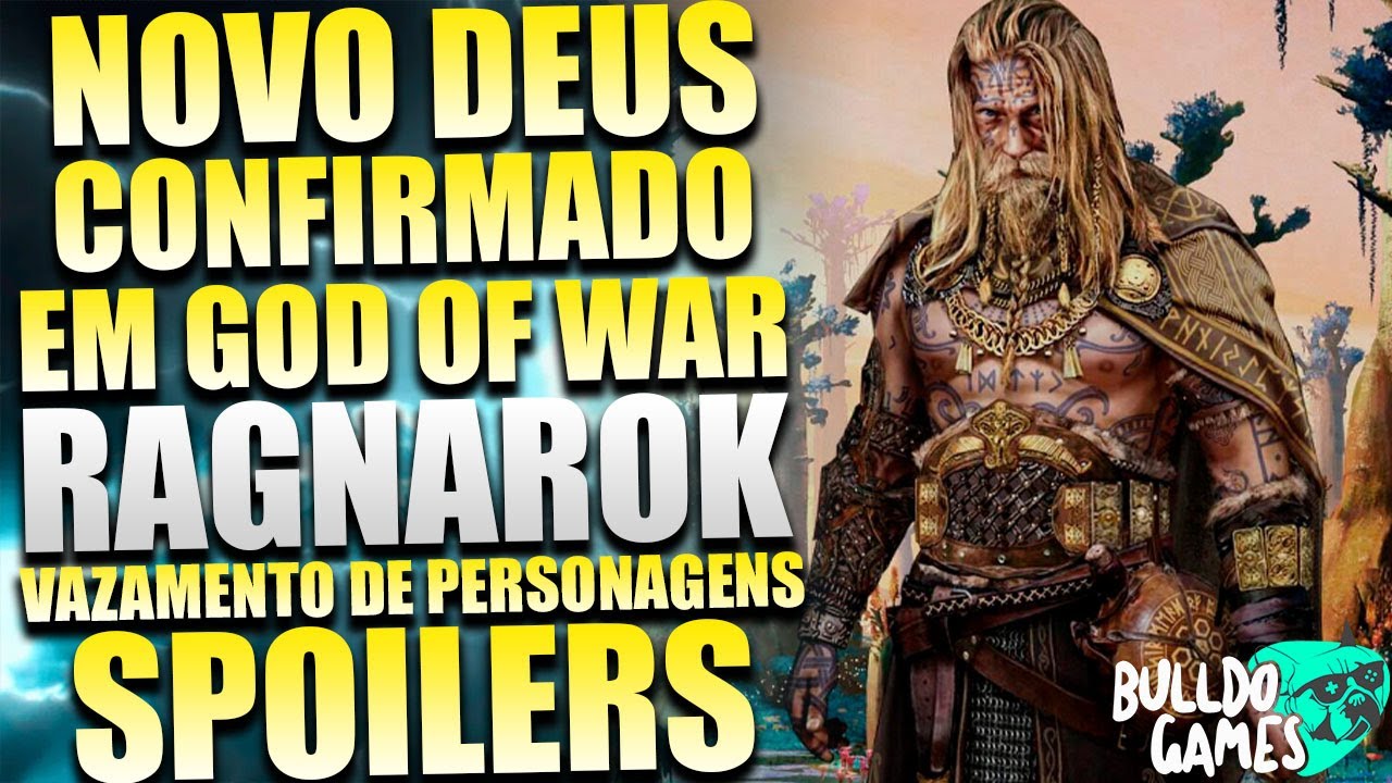 NOVO DEUS CONFIRMADO Em God Of War RAGNAROK !!! VAZAMENTO De