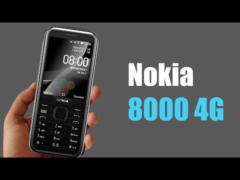 Nokia 8000 4G keypad with android app support