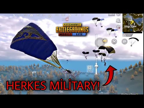 HERKES MİLİTARY SCHOOL'A! PUBG MOBİLE Lite