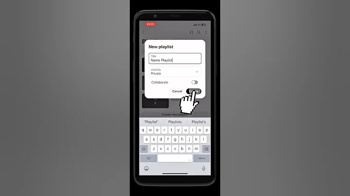 how to create crate playlist on youtube