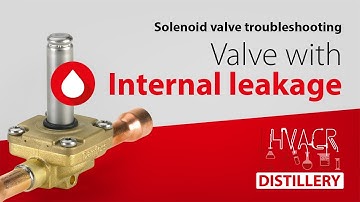 Troubleshooting a solenoid valve with internal leakage | HVAC&R Distillery