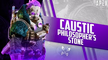 CAUSTIC PHILOSOPHER STONE GAMEPLAY! | APEX LEGENDS MOBILE CLOSED BETA | 1440p 60fps | Android/IOS