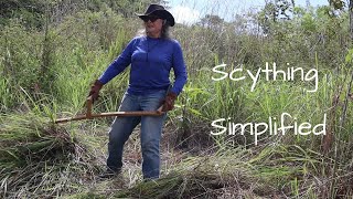 How to Scythe Thick Brush on Difficult Terrain