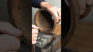 Vintage Manual Coffee Grinder machine restore part 1#restoration#viralshorts #trending #explorepage