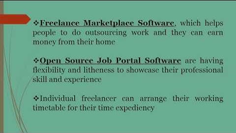 Freelance Marketplace Software | Open Source Job Portal Software