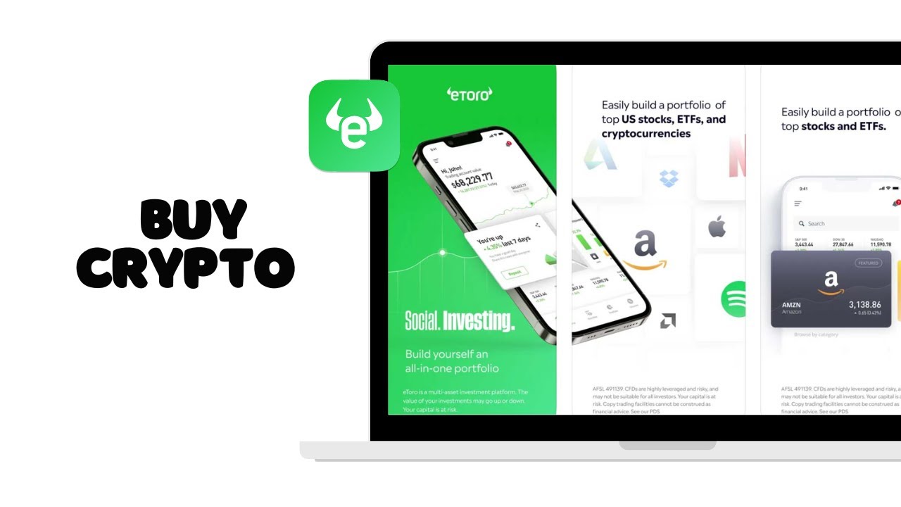 How To Buy Crypto On eToro Step by Step - YouTube